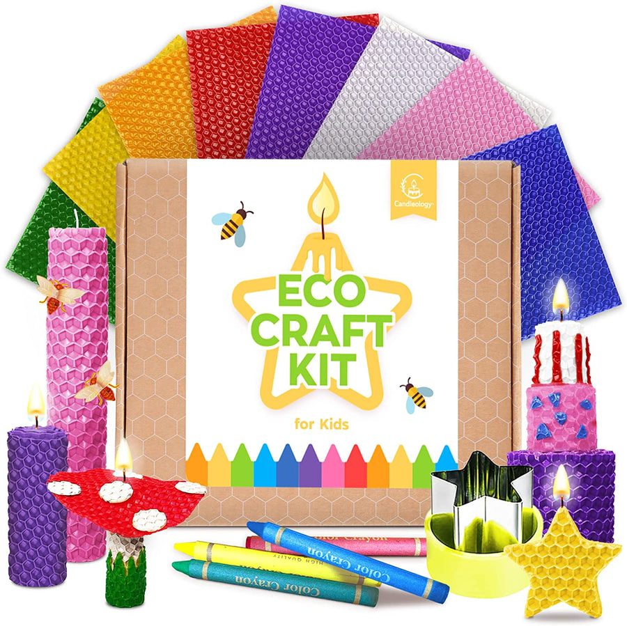 Kids Beeswax Candle Making Kit