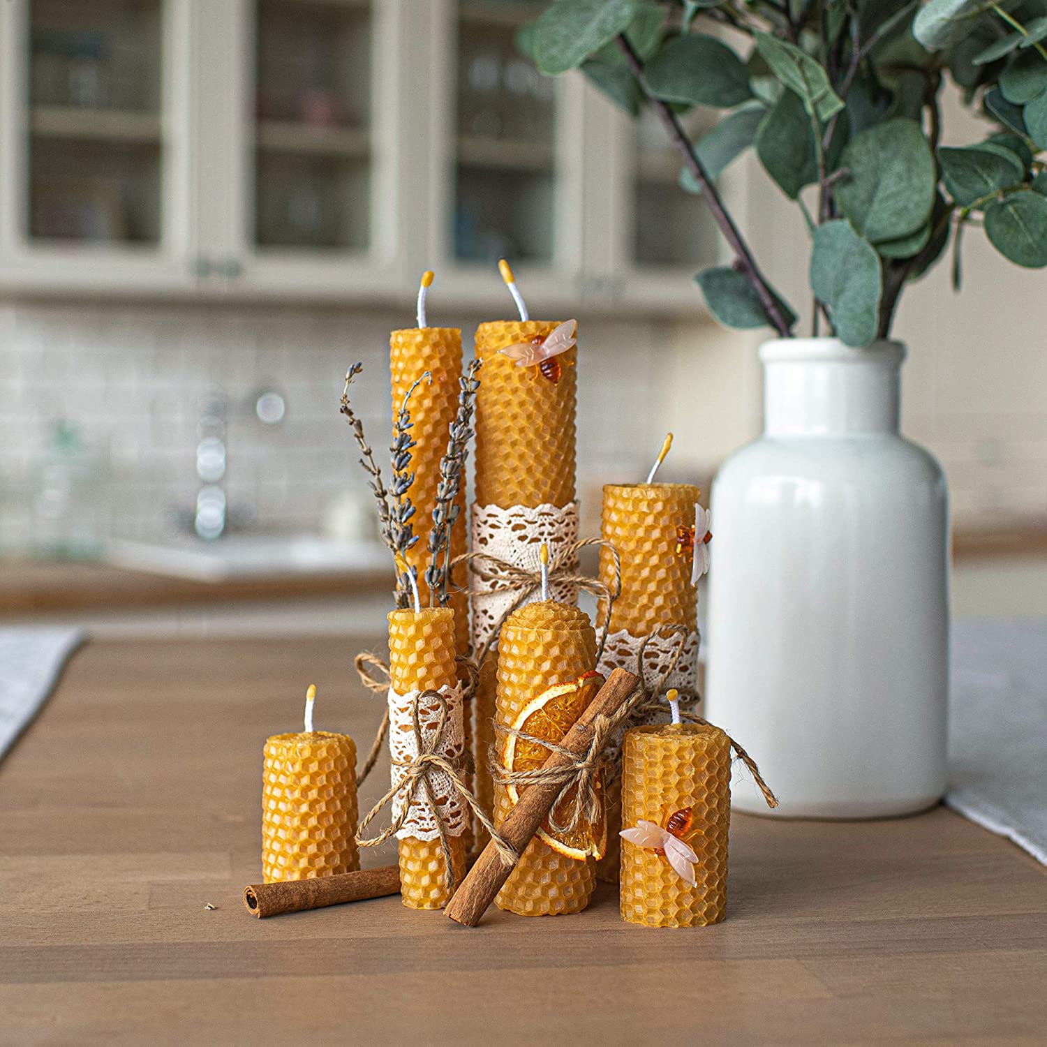 Candleology Candle Making Kit Beeswax - All-Inclusive DIY Candle Making Kit for Adults and Kids