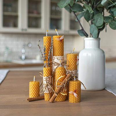 Candleology Candle Making Kit Beeswax - All-Inclusive DIY Candle Making Kit for Adults and Kids