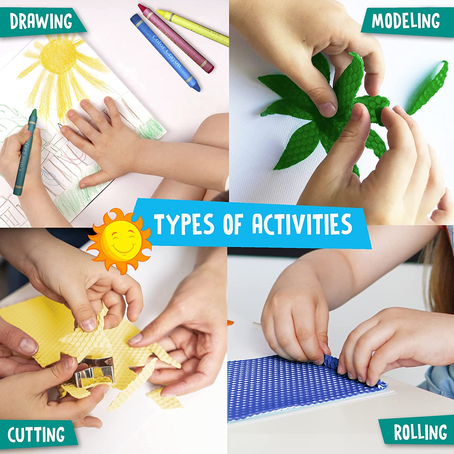 Kids Beeswax Candle Making Kit
