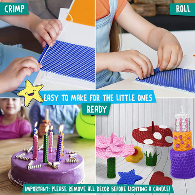 Kids Beeswax Candle Making Kit