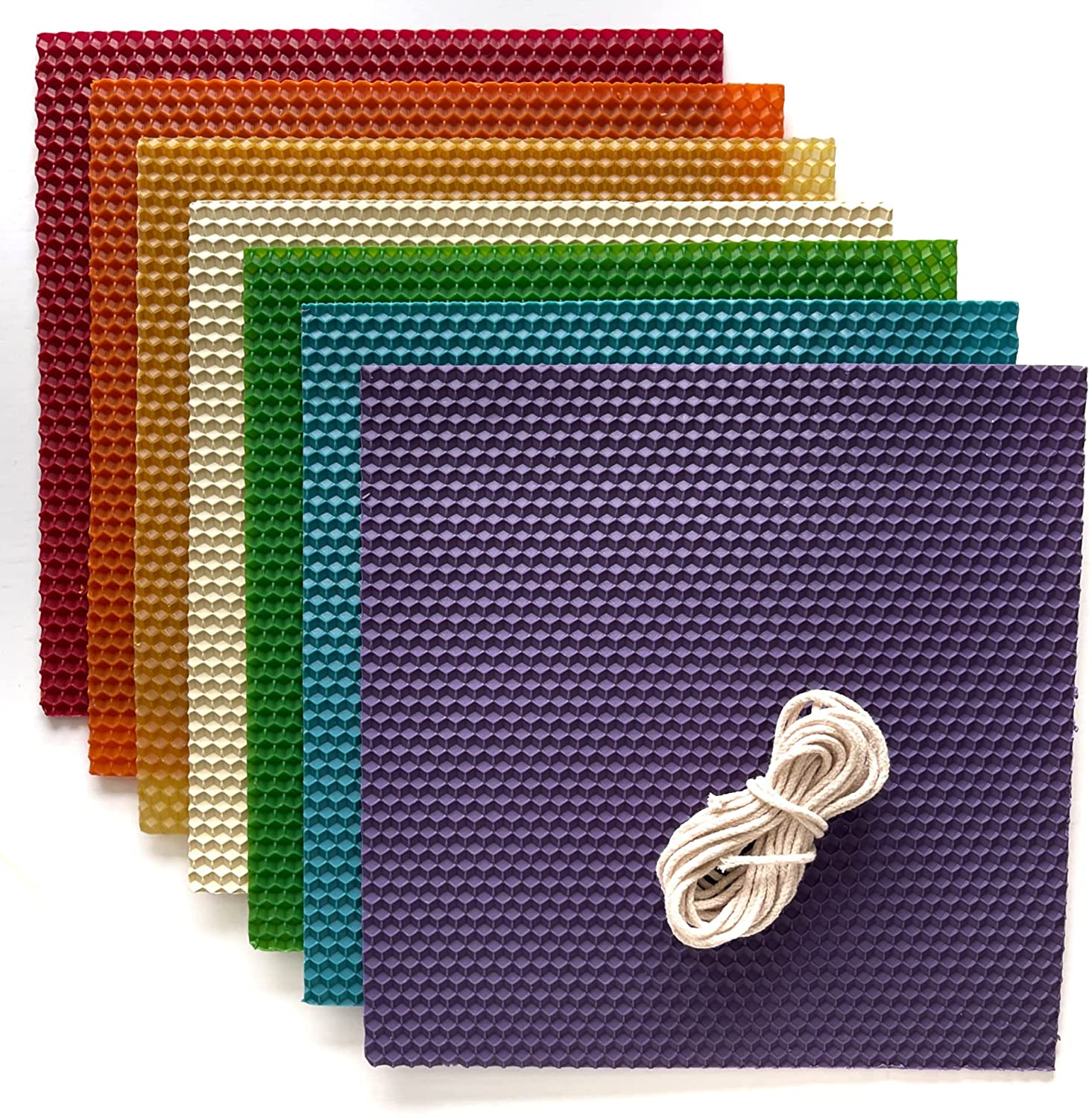 Colorful Beeswax Candle Making Kit