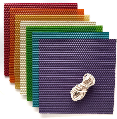 Colorful Beeswax Candle Making Kit