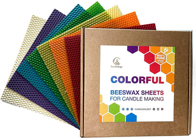 Colorful Beeswax Candle Making Kit