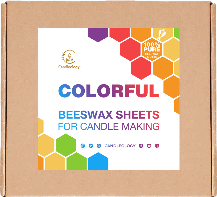 Colorful Beeswax Candle Making Kit