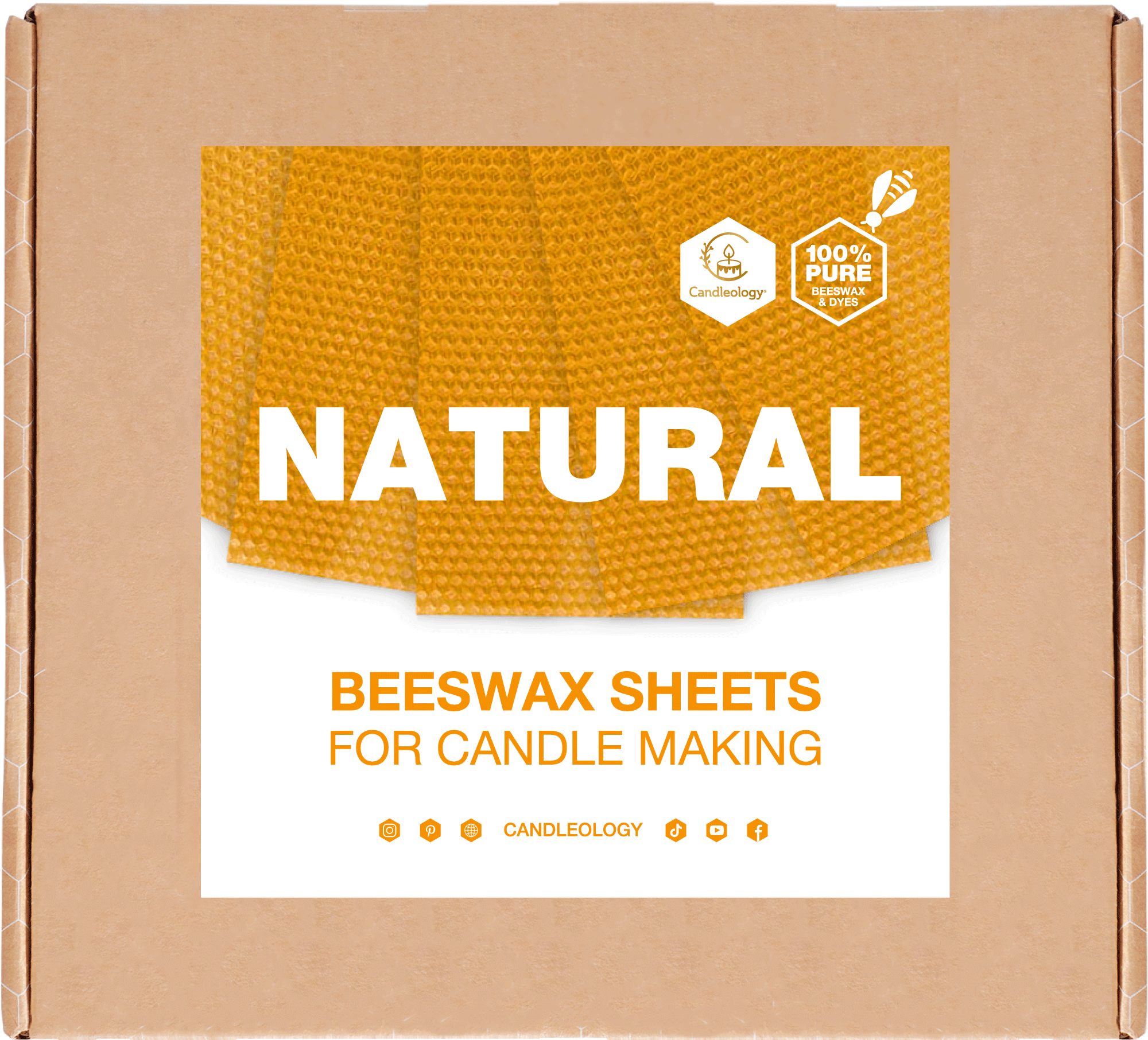 Beeswax Sheets for Candle Making