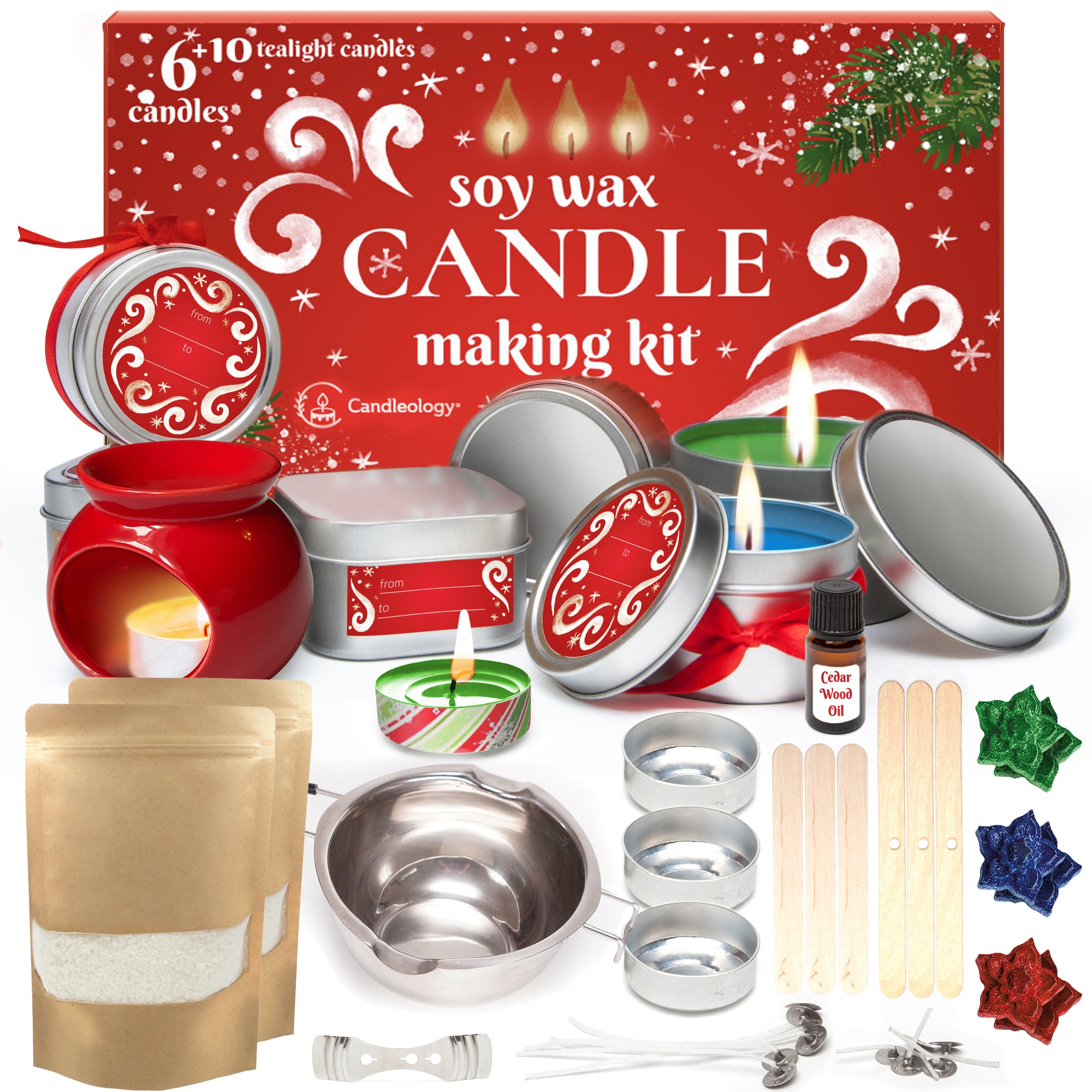 Christmas Soy Candle Making Kit