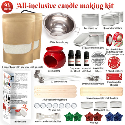 Christmas Soy Candle Making Kit