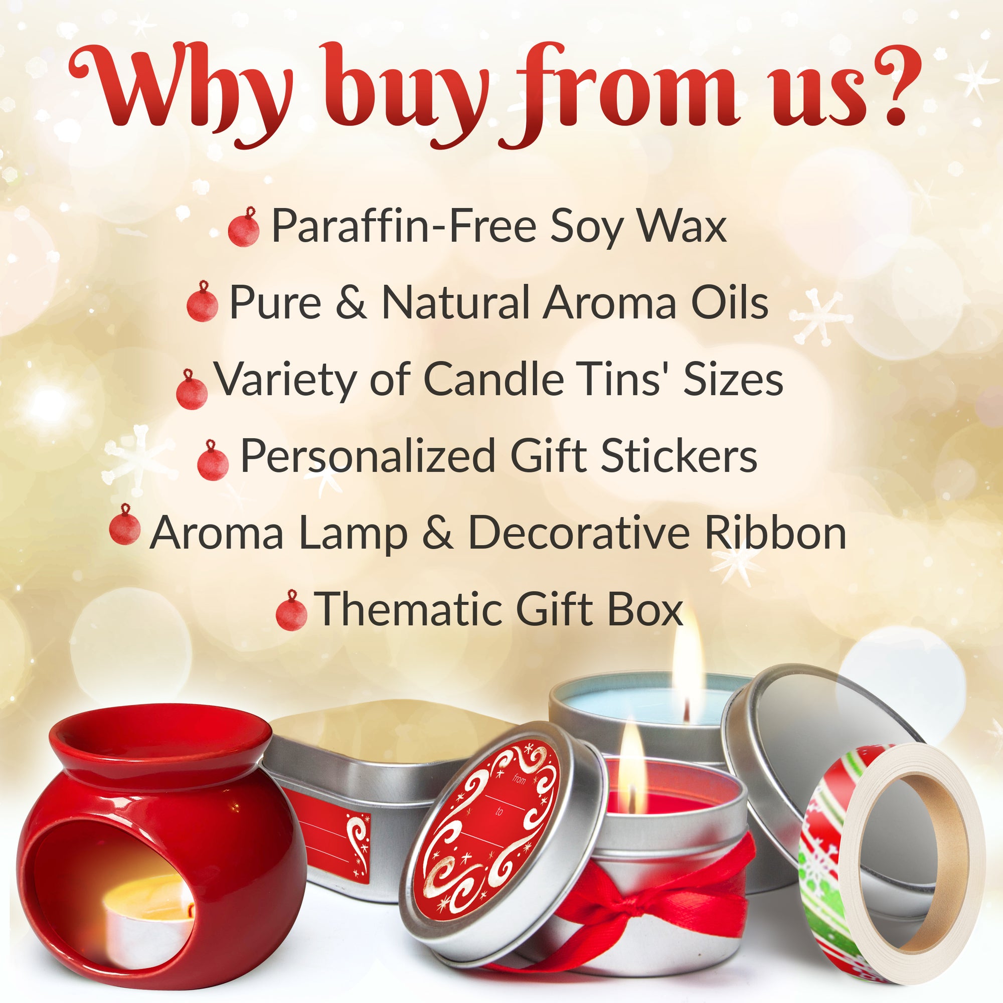 Christmas Soy Candle Making Kit