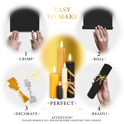 Luxury Beeswax Candle Making Kit